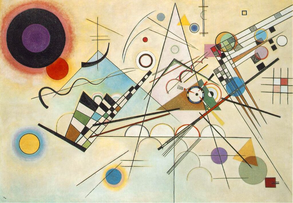 Tableau de Kandinsky Composition VIII (1923)