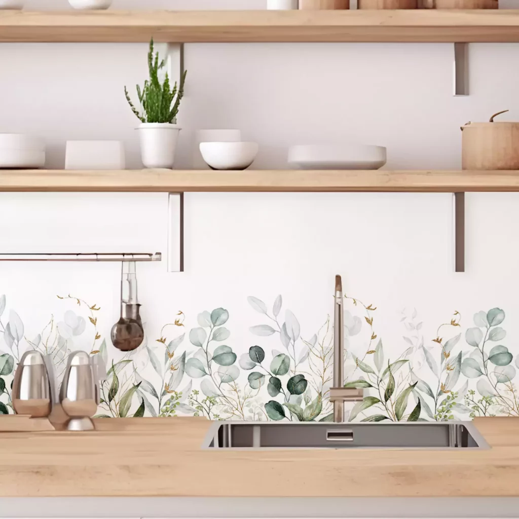 Crédence cuisine décorative Eucalyptus
